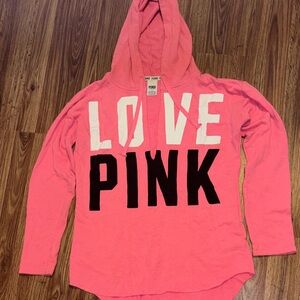 PINK Victoria's Secret Bright Pink Hoodie